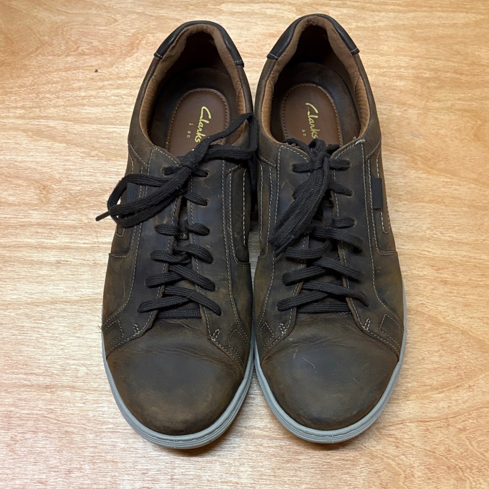 Clarks Men's Dark Brown Sneakers